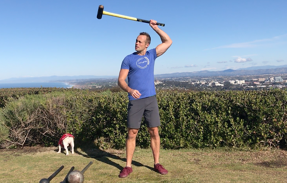 PHIL MCDOUGALL SLEDGE HAMMER SWINGING